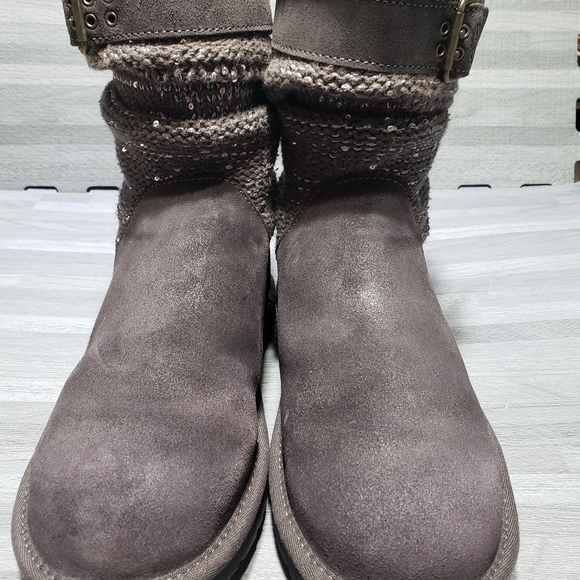 UGG Shoes - UGG Australia Cambridge metallic suede shoes